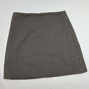 plaid H&M skirt